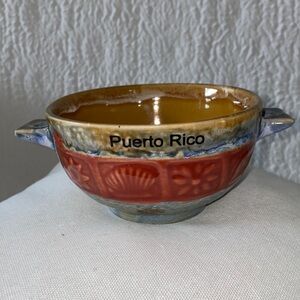 MY CAFE Stoneware Bowls With Handles